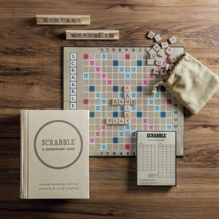 Vintage Bookshelf Games 3-Pack: Monopoly, Scrabble, Clue - Image 4
