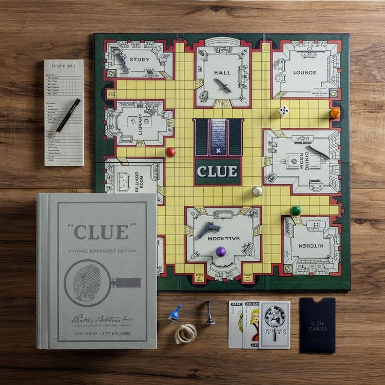 Vintage Bookshelf Games 3-Pack: Monopoly, Scrabble, Clue - Image 3