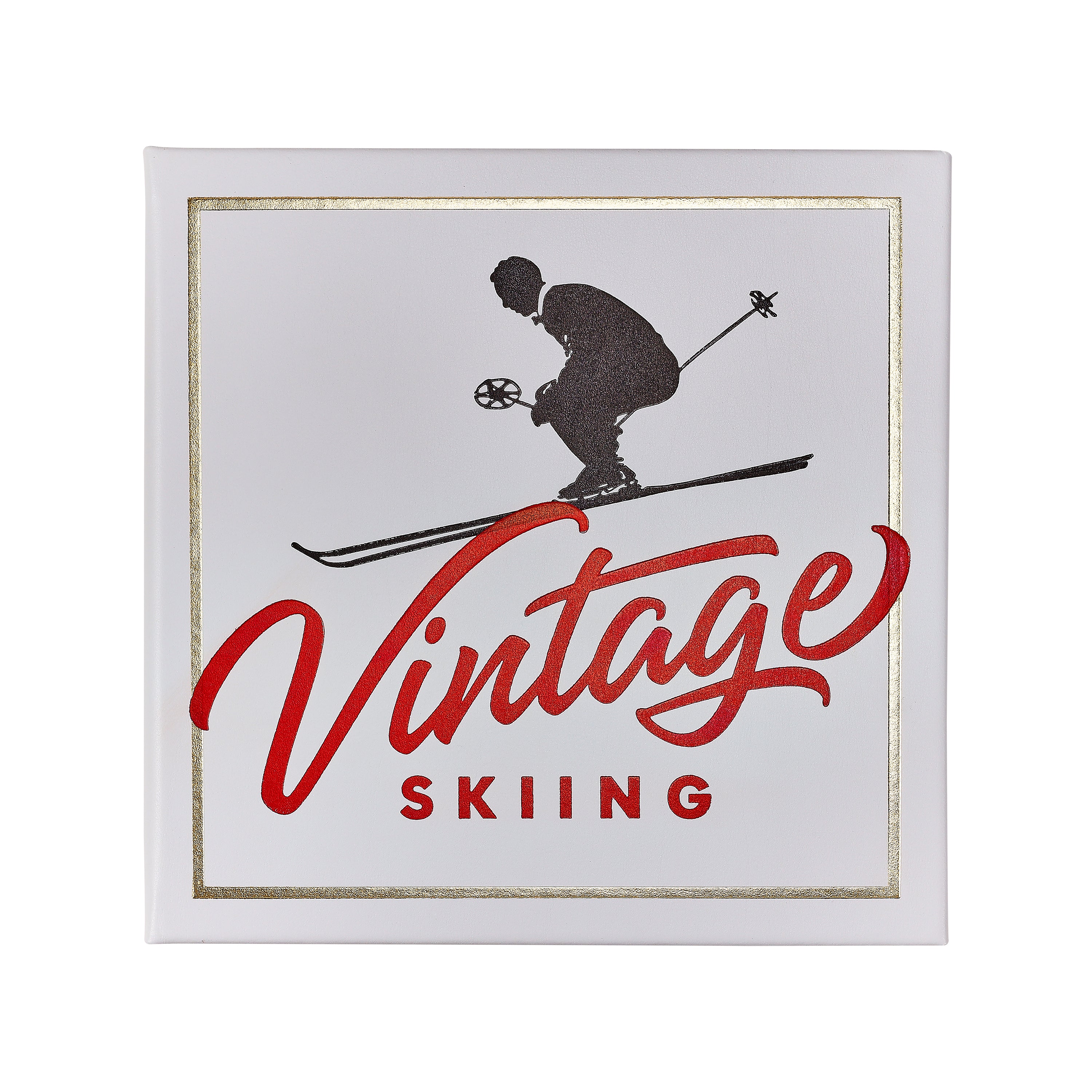 Vintage Skiing Book Leather Edition