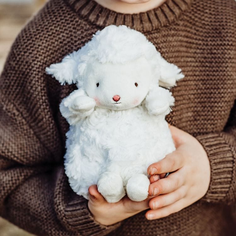 Alternative view of White Wee Kiddo Lamb Plush