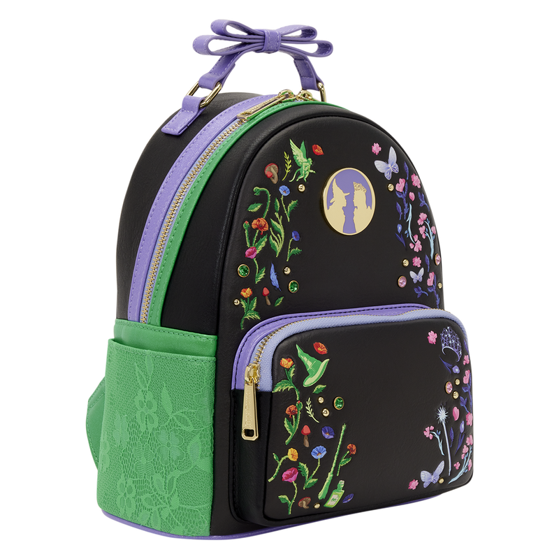 Alternative view of Wicked Glinda & Elphaba Floral & Lace Mini Backpack
