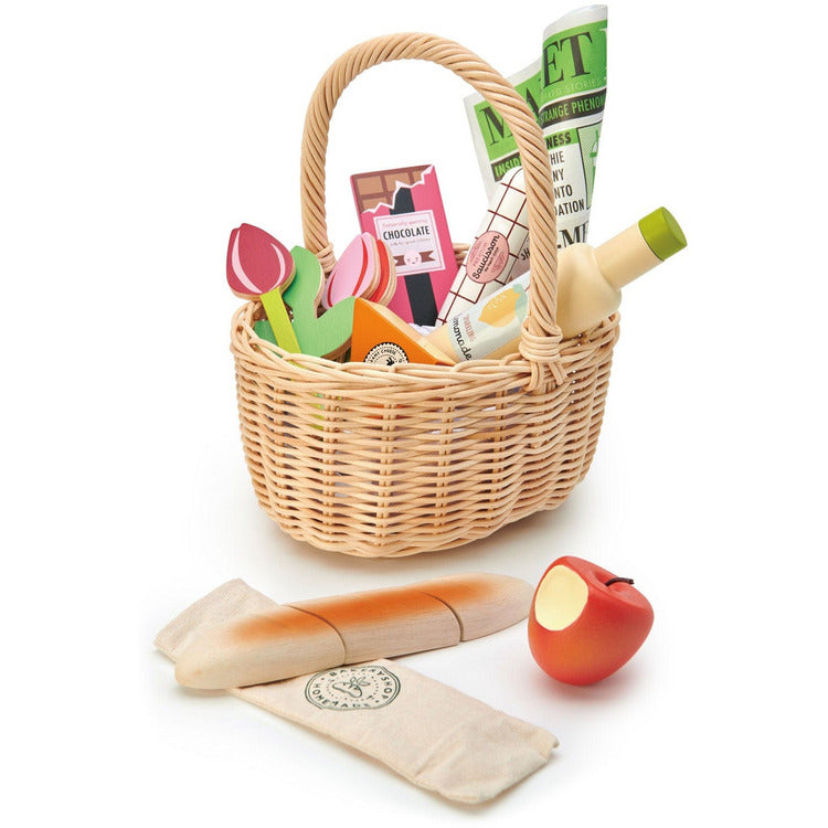 Alternative view of Wicker Shopping Basket