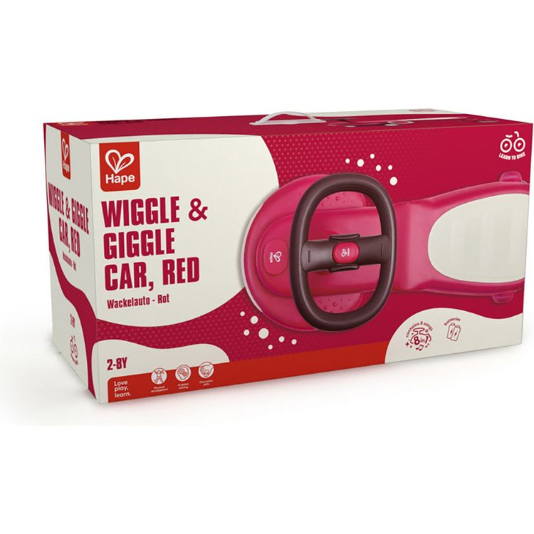 Wiggle & Giggle Car - Red - Image 6