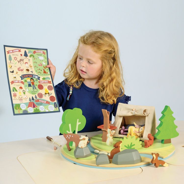 Alternative view of Wildlife Camping Playset