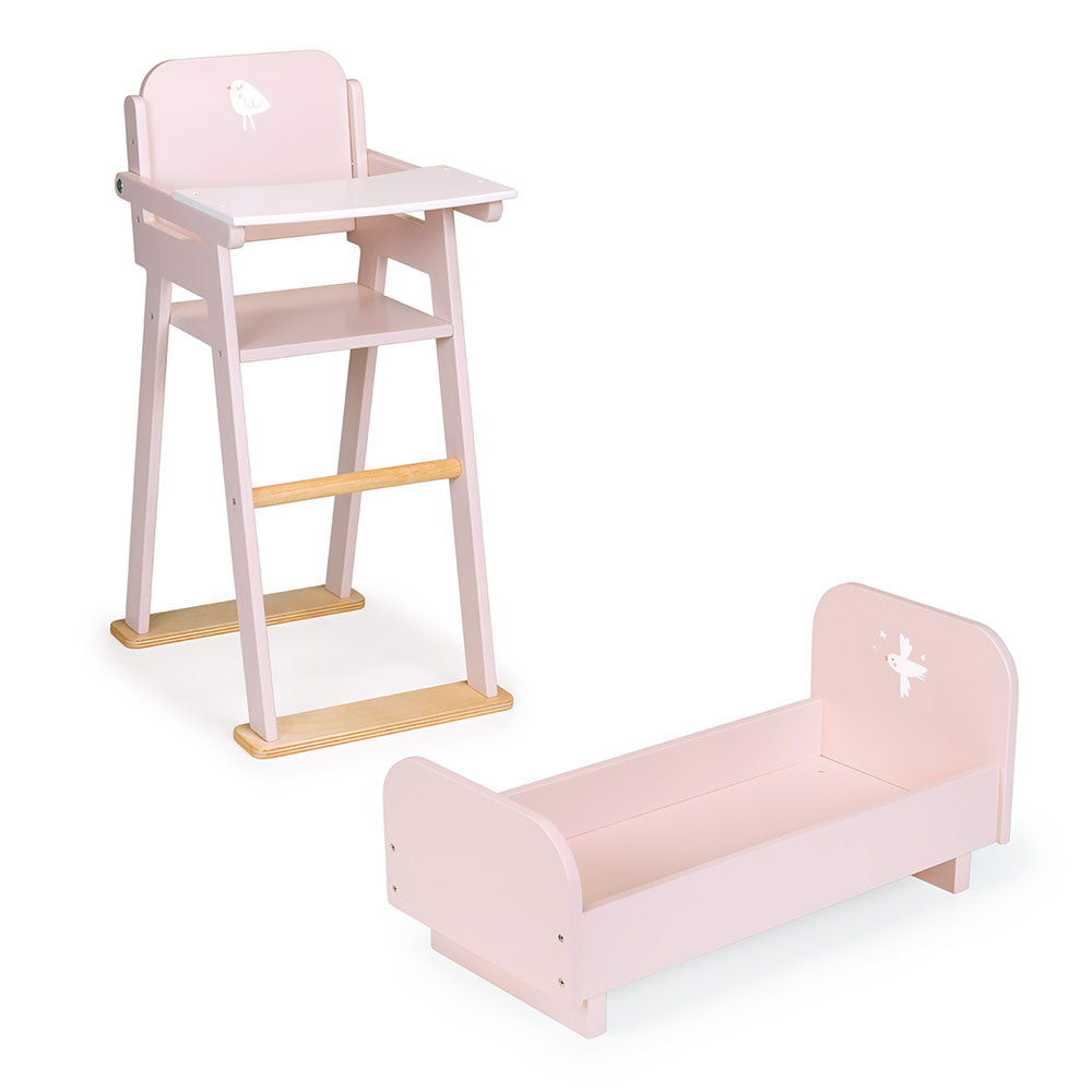 Wood Baby Doll Furniture Bundle