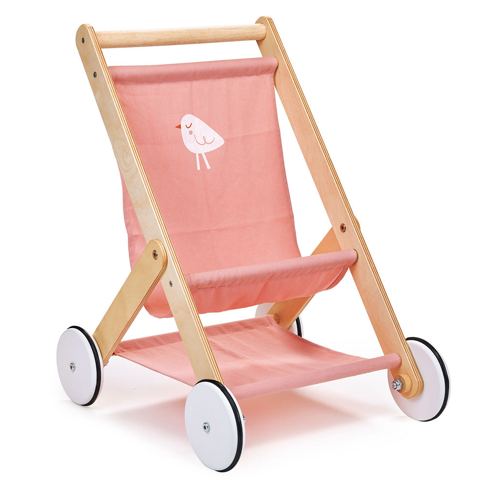Wood Baby Doll Stroller
