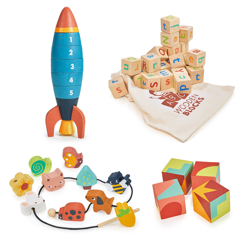 Wood Learning Toys Bundle