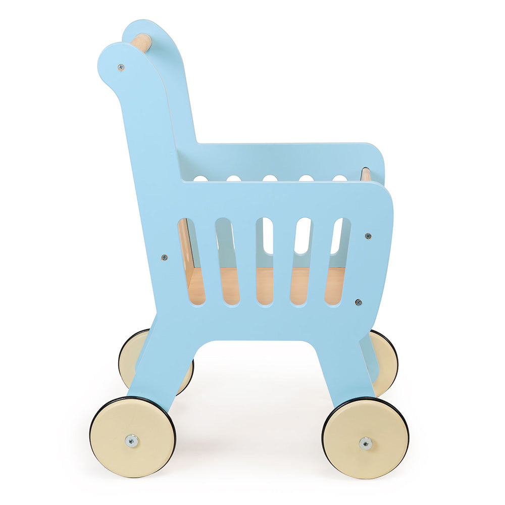 Wood Shopping Cart - Image 3