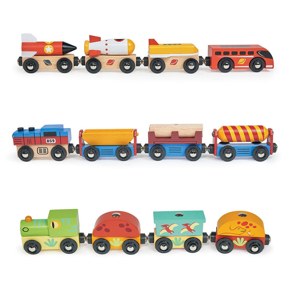 Wood Trains Bundle