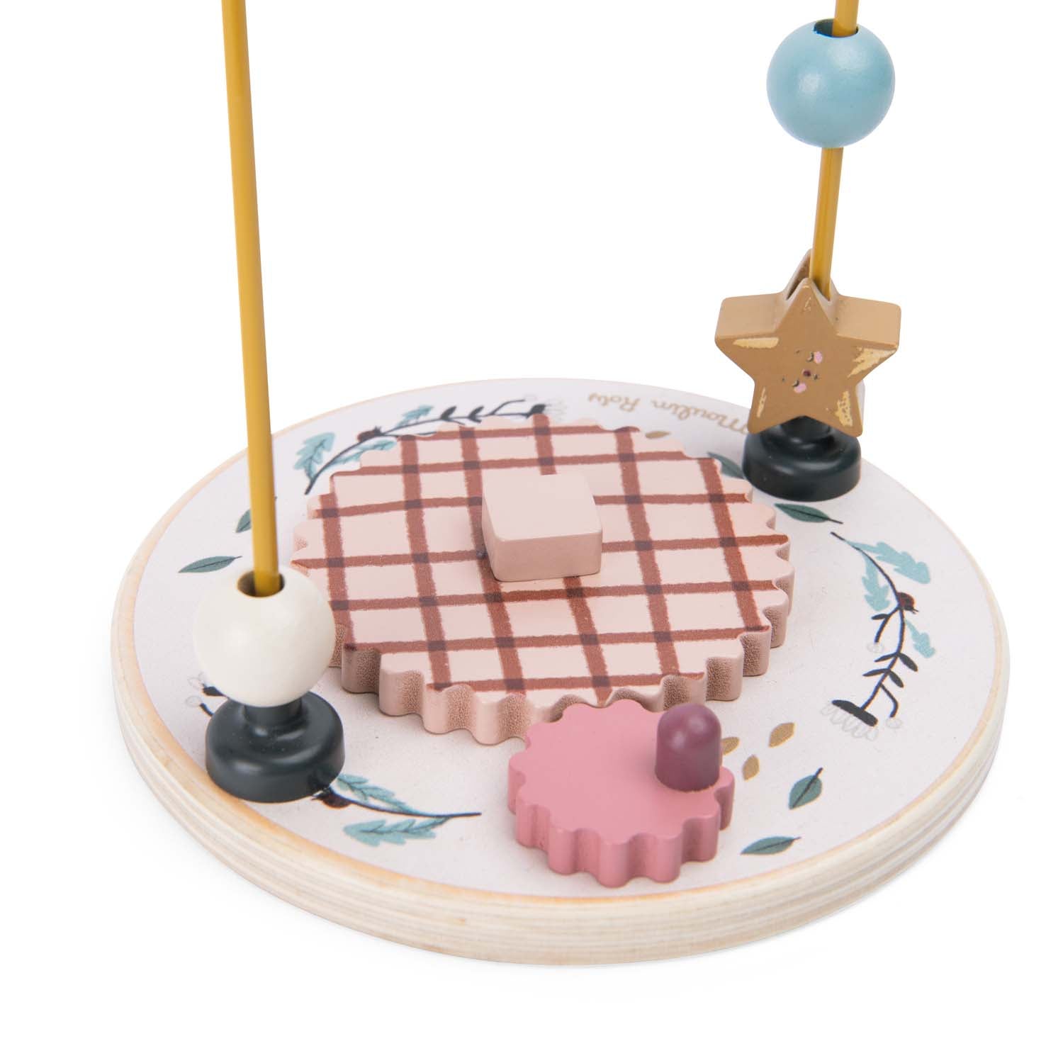 Alternative view of Wooden Bead Maze - After the Rain