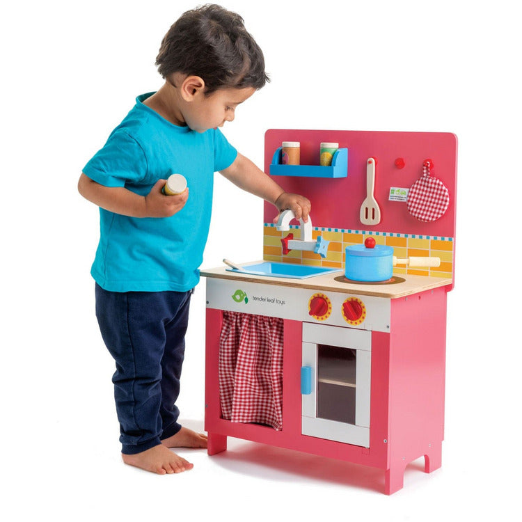 Alternative view of Wooden Cherry Pie Kitchen Play Set