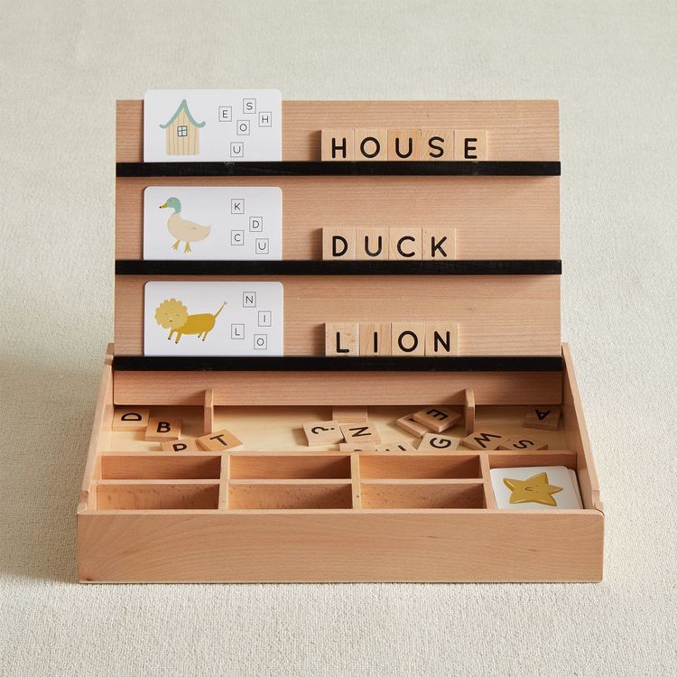 Wooden Compelling Spelling Activity Box - Image 3