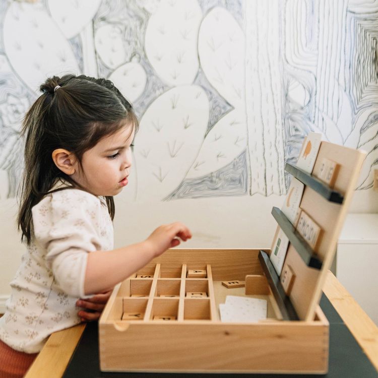 Wooden Compelling Spelling Activity Box - Image 7