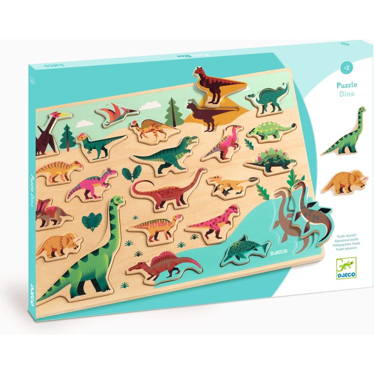 Wooden Dinosaur Puzzle - Image 3