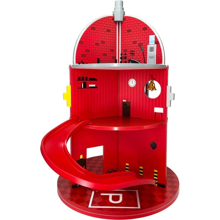 Wooden Fire Station Playset - Image 5