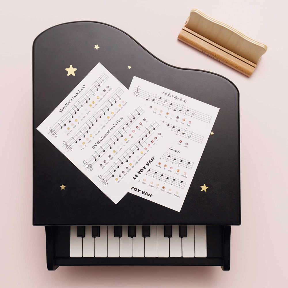 Wooden Grand Piano Toy - Image 4