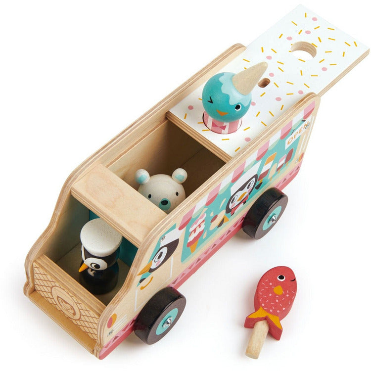 Wooden Penguin's Gelato Van - Image 3