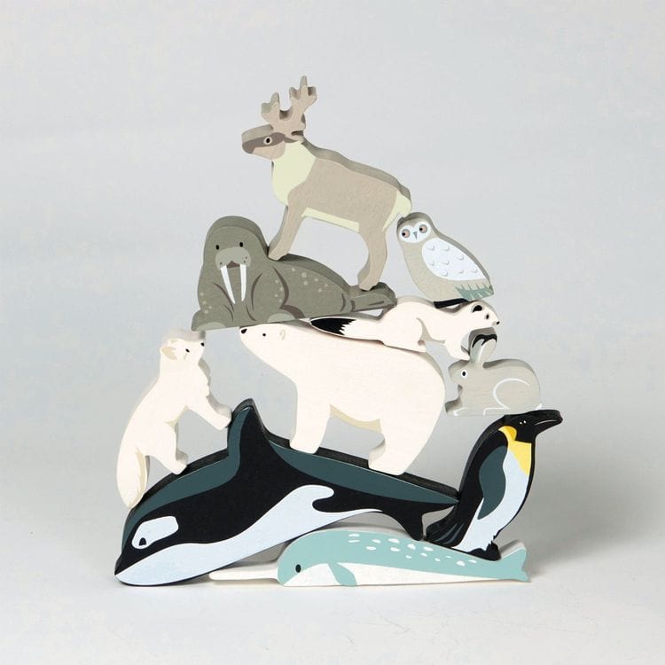 Wooden Polar Animals Set - Image 4