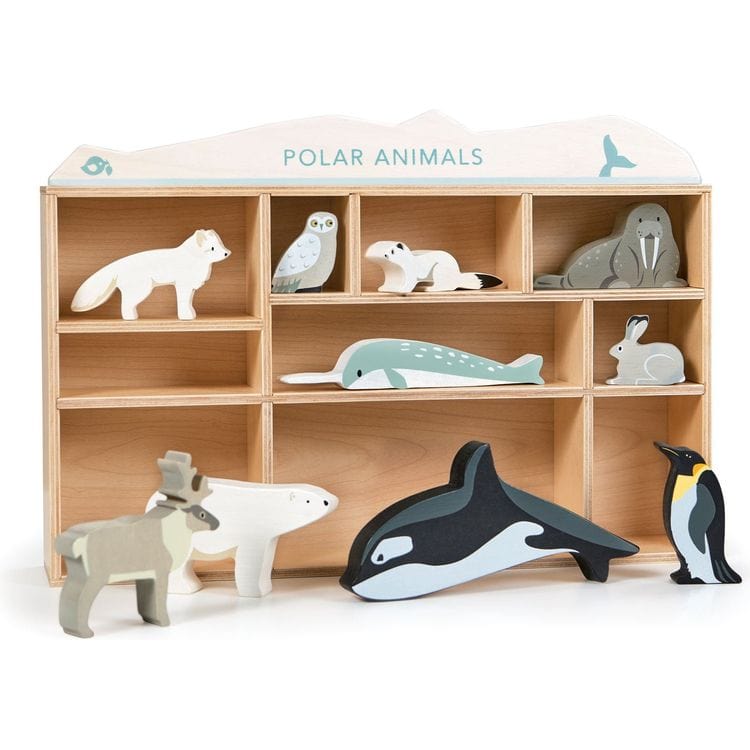 Wooden Polar Animals Set - Image 3