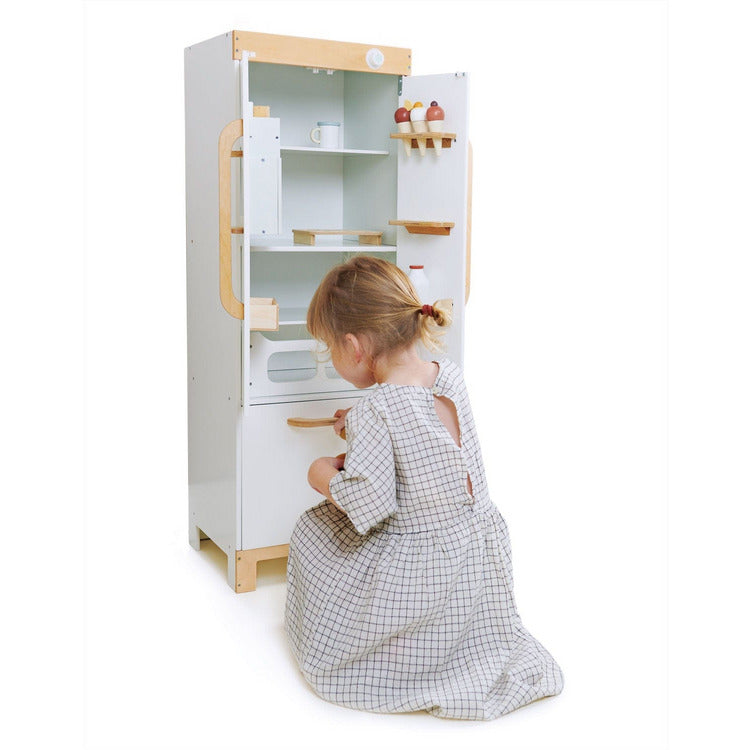 Alternative view of Wooden Pretend Play Refrigerator