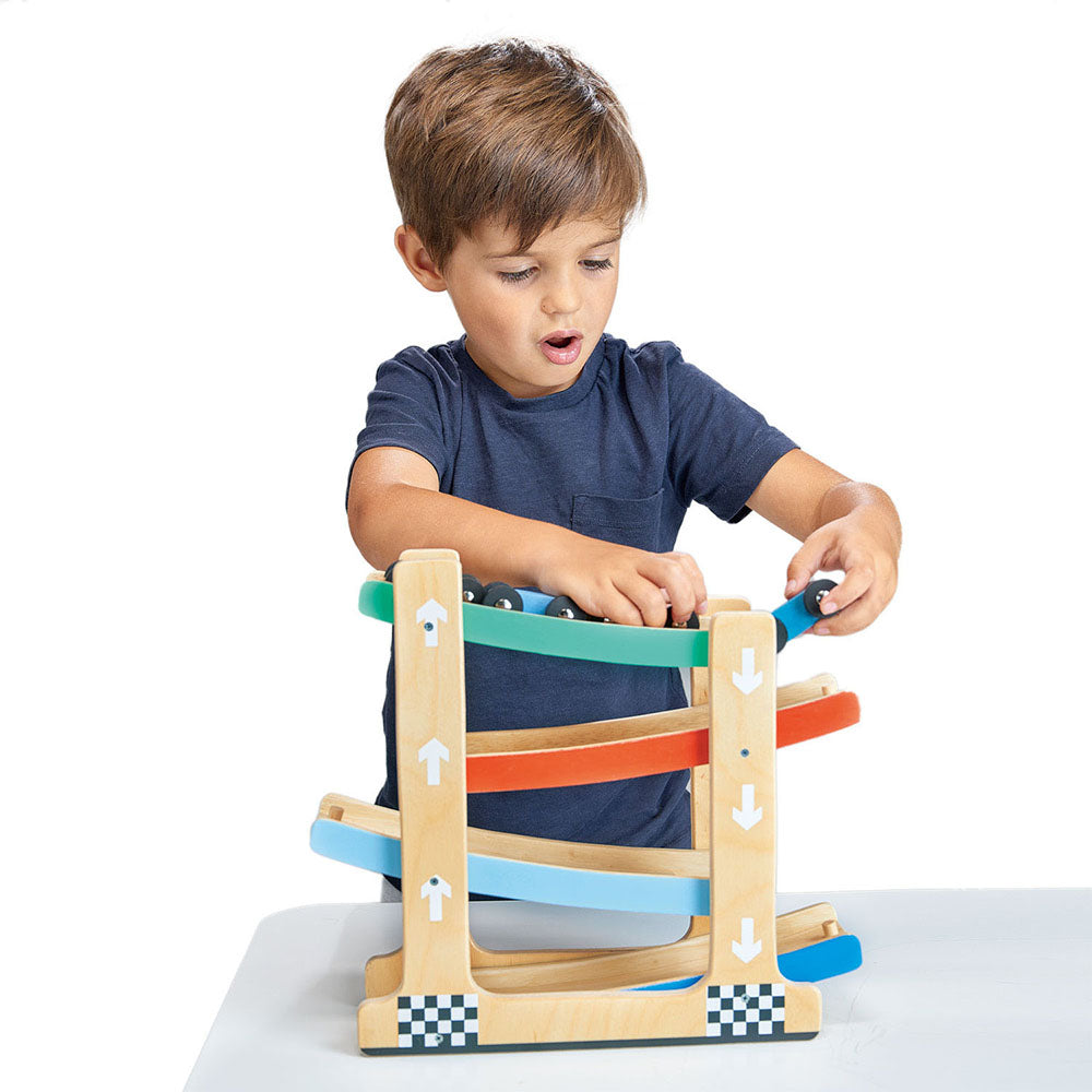 Alternative view of Wooden Ramp Racer Toy