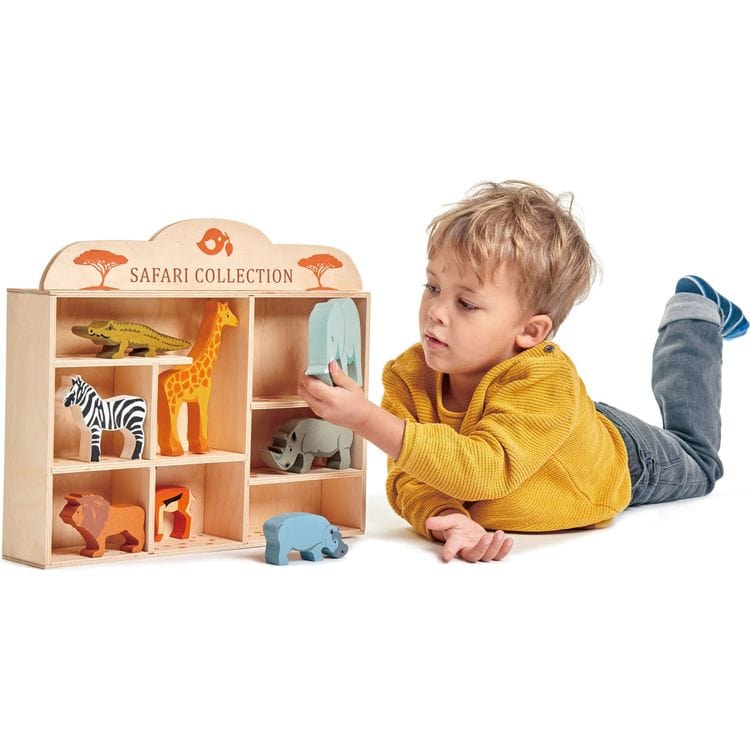 Wooden Safari Animal Collection - Image 3