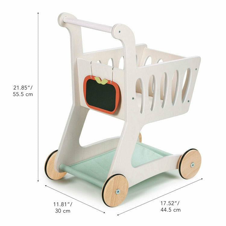Wooden Shopping Cart - Image 6