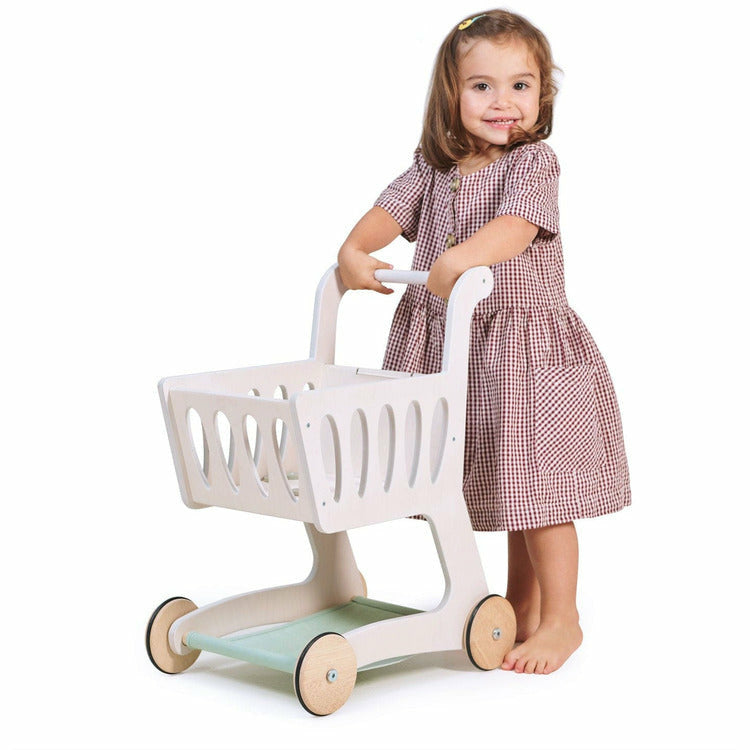 Wooden Shopping Cart - Image 5