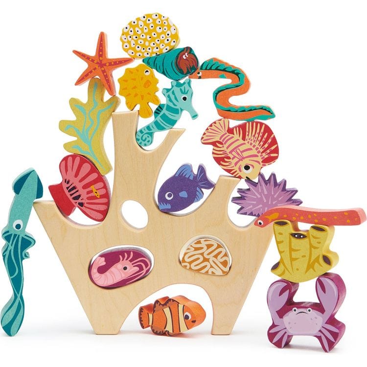 Wooden Stacking Coral Reef - Image 3