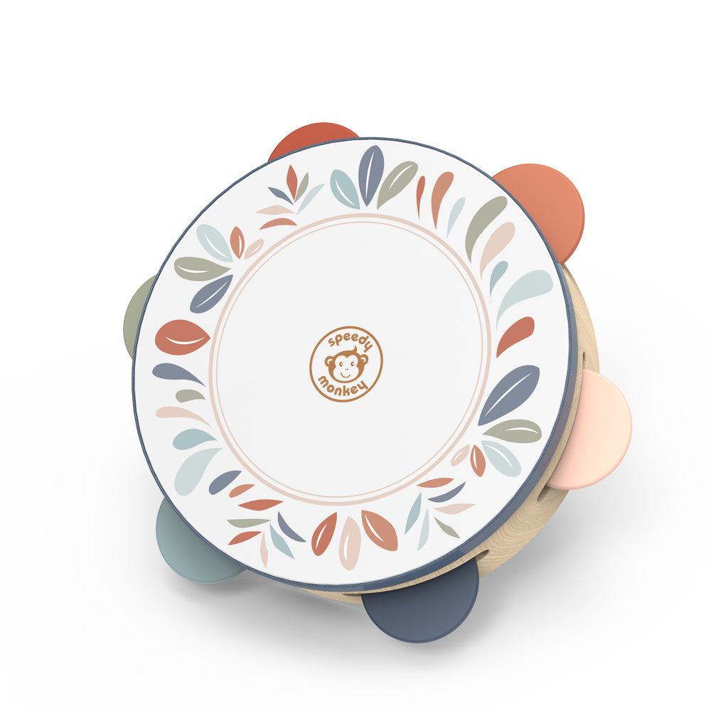 Alternative view of Wooden Tambourine