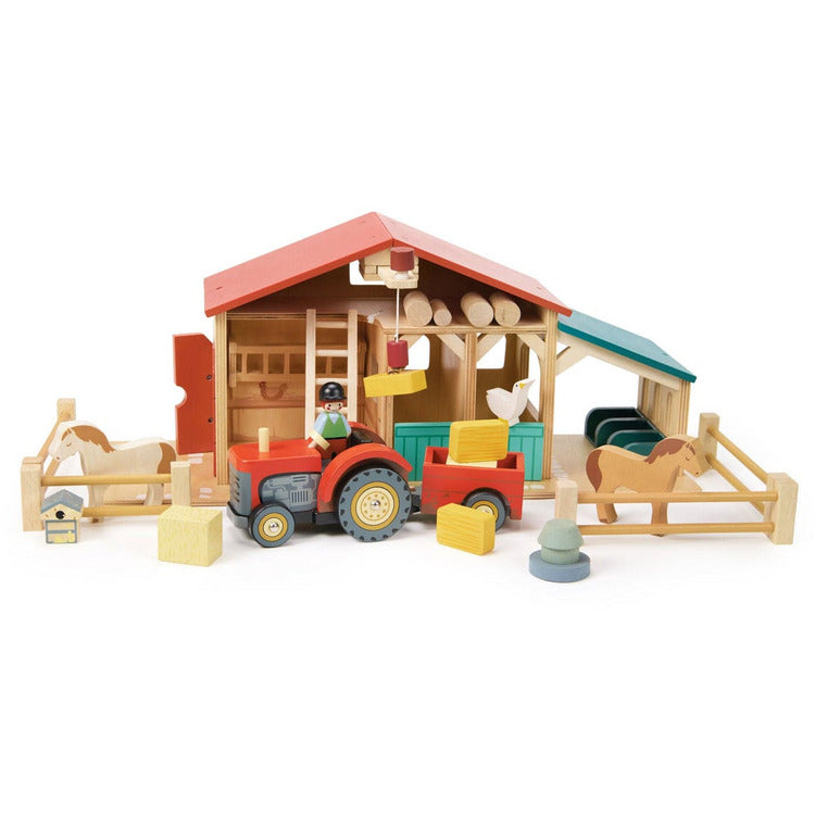 Wooden Tender Leaf Farm Playset - Image 8