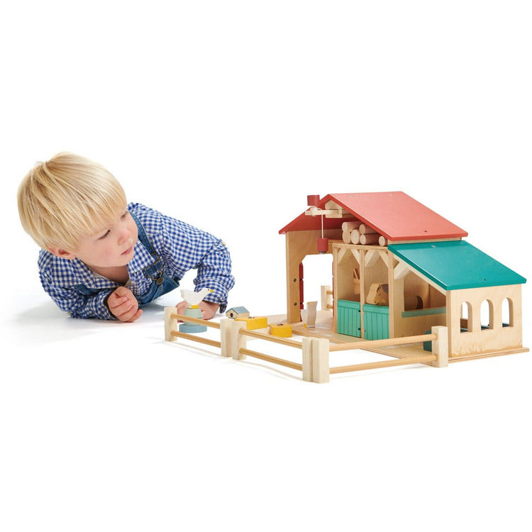 Wooden Tender Leaf Farm Playset - Image 6
