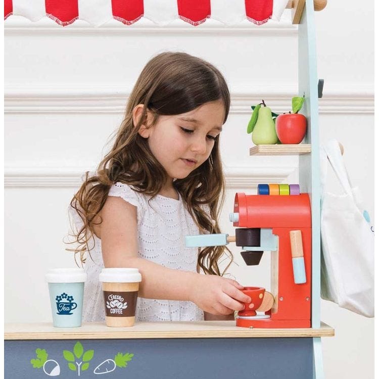 Alternative view of Wooden Toy Coffee Machine & Pods