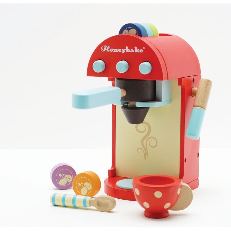 Wooden Toy Coffee Machine & Pods - Image 4