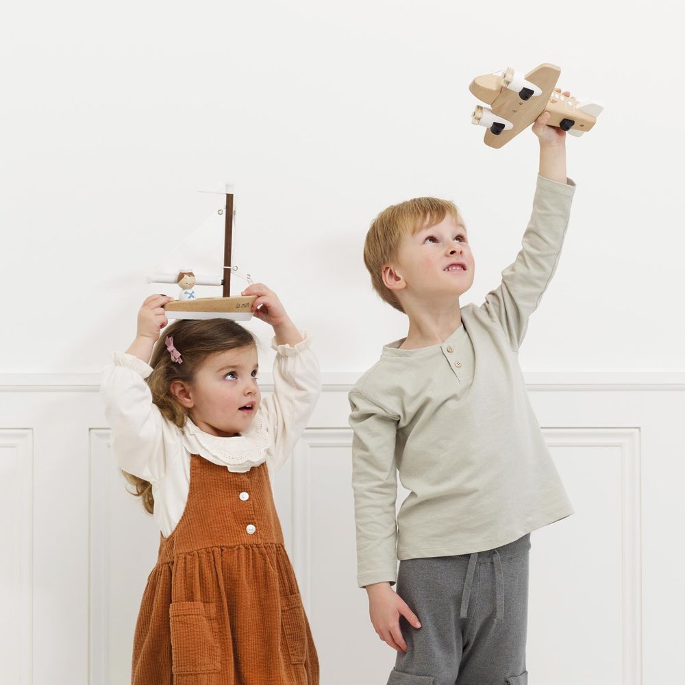 Wooden Toy Plane - Image 4