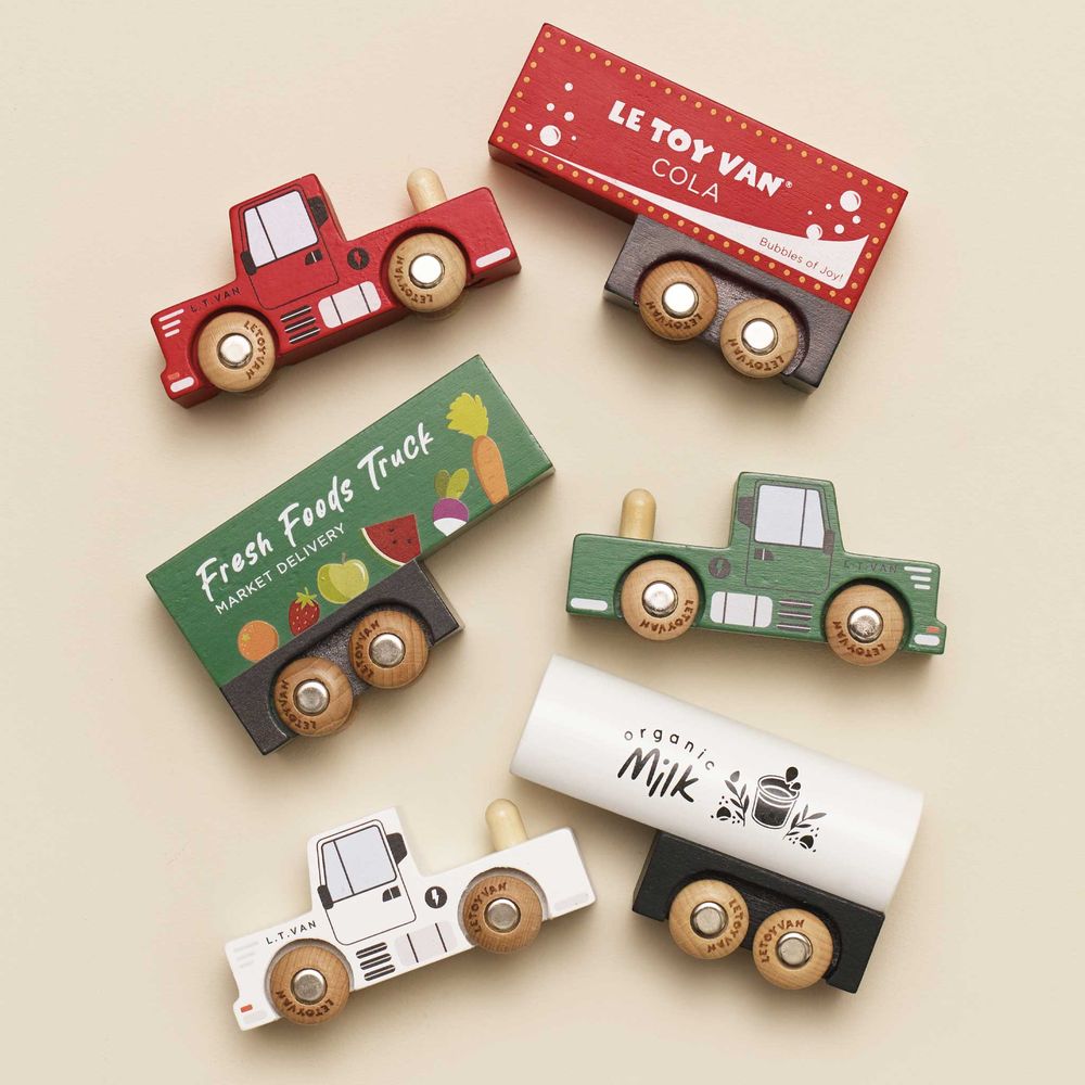 Wooden Trailer Truck Set - Image 5