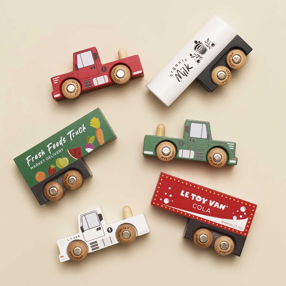 Wooden Trailer Truck Set - Image 6