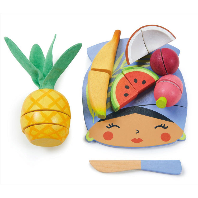 Wooden Tropical Fruit Chopping Board - Image 4