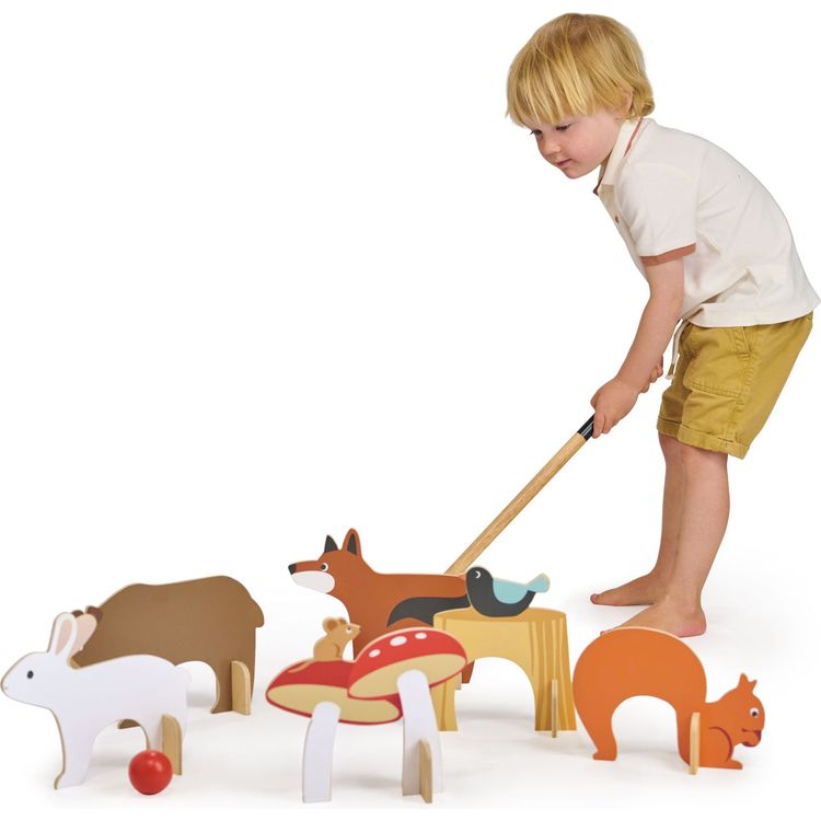 Woodland Animals Indoor Croquet Set - Image 7