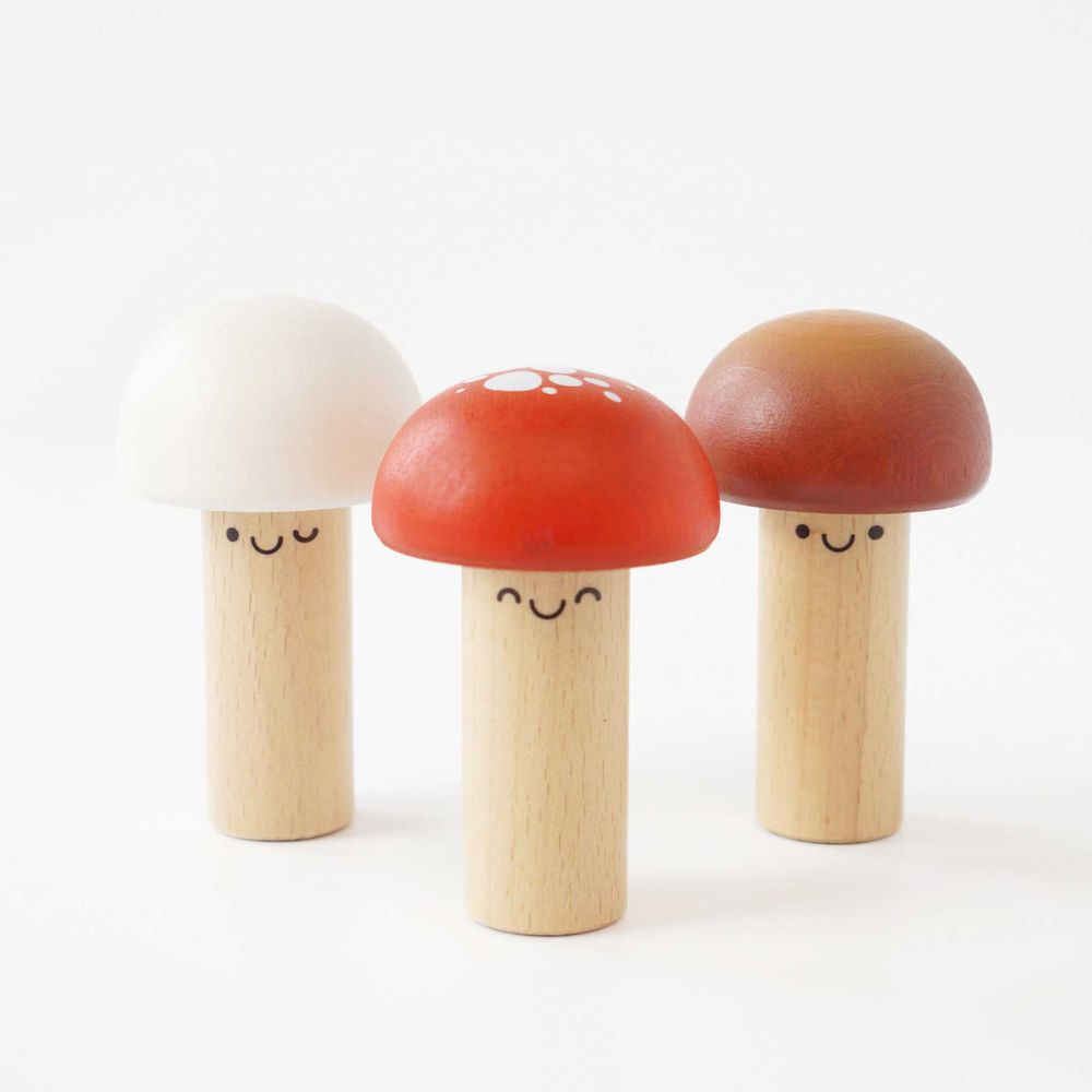 Woodland Mushroom Hammer Game - 5 Pieces - Image 4