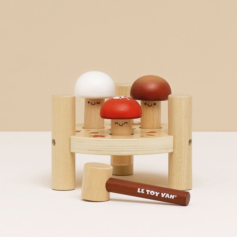 Woodland Mushroom Hammer Game - 5 Pieces - Image 6