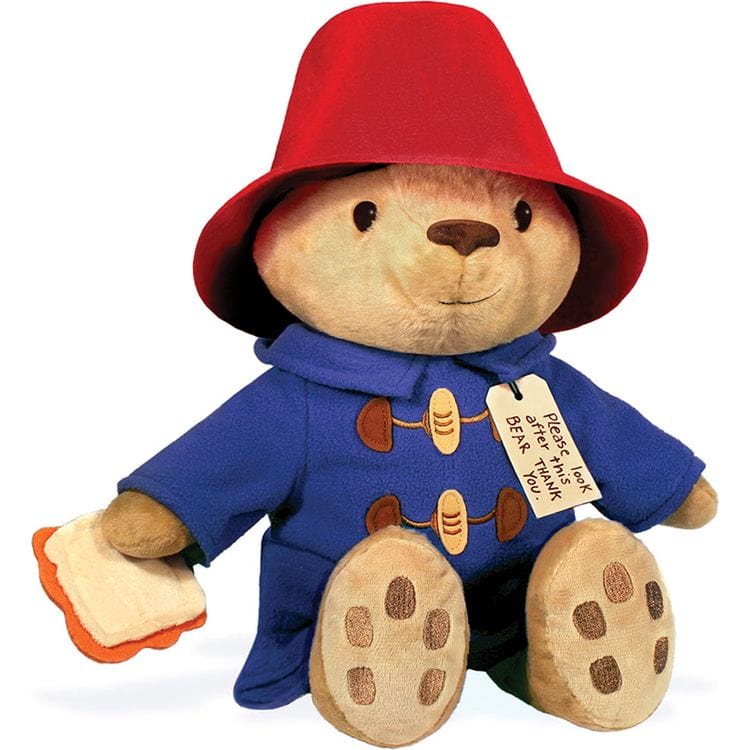 YOTTOY Classic Seated Paddington Bear 12" Soft Toy