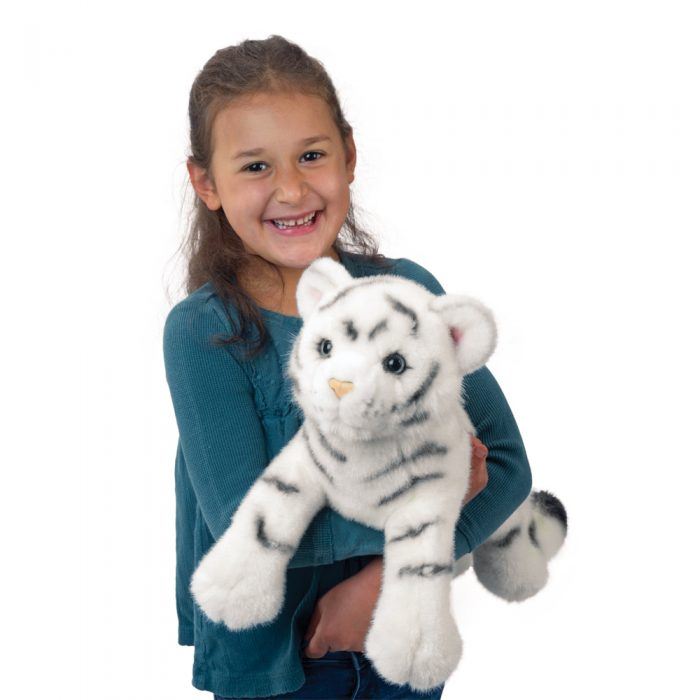 Alternative view of Zahara Dlux White Tiger Plush