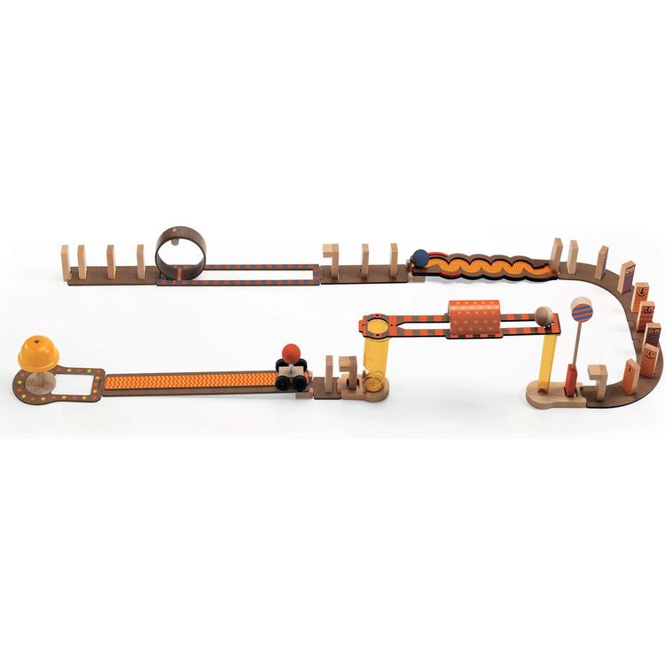 Alternative view of Zig & Go Junior Magic 42 Piece Chain Reaction Construction Set