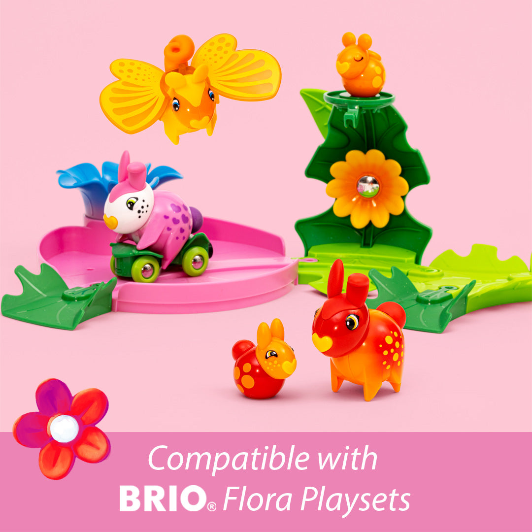 Zinnia & Peach Flora Figures - Image 6
